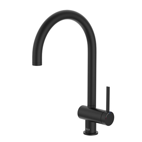 Mitigeur cuisine Ona H 400 mm Noir mat sans douchette