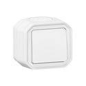Interrupteur ou va-et-vient Plexo étanche 10AX 250V IP55 IK08 blanc 069751L