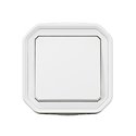 Interrupteur ou va-et-vient Plexo étanche 10AX 250V IP55 IK08 blanc 069751L