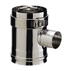 Elément droit PGI EDPA90100PGI Prise d'air 90° Ø 100/150 mm