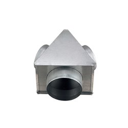 Boîtier Galva RAY80 Ø  80 mm
