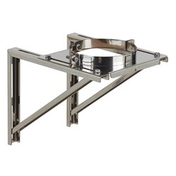 Support mural SMI5-20230SLCD Efficience Ø 130 mm Inox