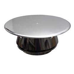 Chapeau CAG230 Inox galva aspirateur Ø 230 mm