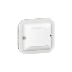 Détecteur mural universel 3 fils 500W LED Plexo composable blanc 069522LA
