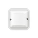 Détecteur mural universel 3 fils 500W LED Plexo composable blanc 069522LA