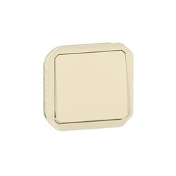Interrupteur ou va-et-vient 10AX 250V Plexo composable sable 069808L
