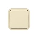 Interrupteur ou va-et-vient 10AX 250V Plexo composable sable 069808L