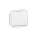 Poussoir NO-NF lumineux Plexo composable blanc 069616L
