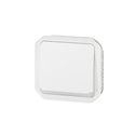 Poussoir NO-NF lumineux Plexo composable blanc 069616L