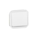 Poussoir NO lumineux Plexo composable blanc 069632L