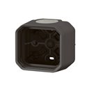 Boîtier saillie 2 embouts à membrane 1 entrée 1 poste Plexo anthracite 069601L