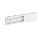 Lot de 64 m de goulotte de distribution cloisonnée TA-S 40x17 mm 2 compartiments blanche