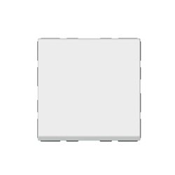 Poussoir inverseur Mosaic Easy-Led 6A 250V 2 modules blanc 077040L