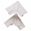 Angle intérieur pour goulotte à clippage direct Mosaic 50x130mm blanc 075623