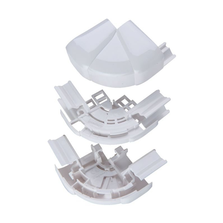 Angle extérieur pour goulotte à clippage direct Mosaic 50x130mm blanc 075633