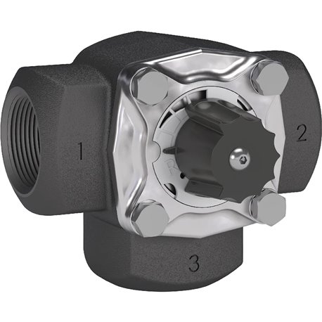 Vanne mélangeuse TERMOMIX fonte 3 voies taraudée 1'' V3V26