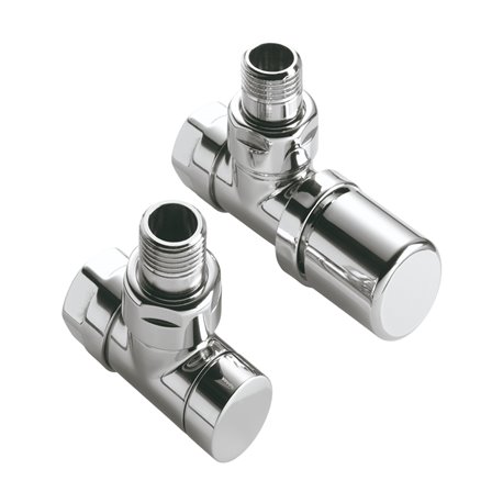 Pack robinetterie manuelle thermostatisable bitube 991368 Kit B coudé chromé