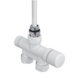 Pack robinetterie manuelle thermostatisable monopoint 991541 Kit J droit blanc