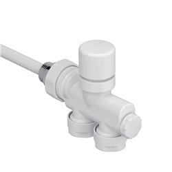 Pack robinetterie manuelle thermostatisable monopoint 991571 Kit N droit blanc