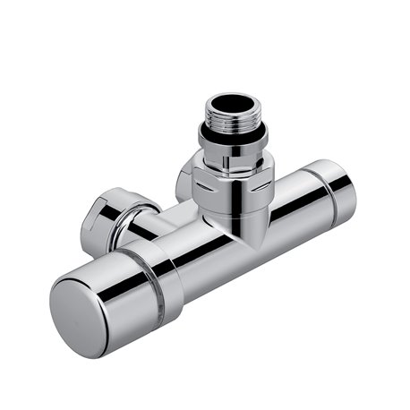 Pack robinetterie manuelle thermostatisable monopoint 991568 Kit K gauche coudé chromé