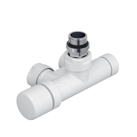 Pack robinetterie manuelle thermostatisable monopoint 991561 Kit M gauche coudé blanc