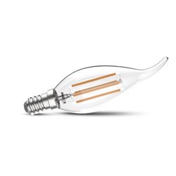 Ampoule LED E14 4W 540 Lm Blanc chaud coup de vent 100822