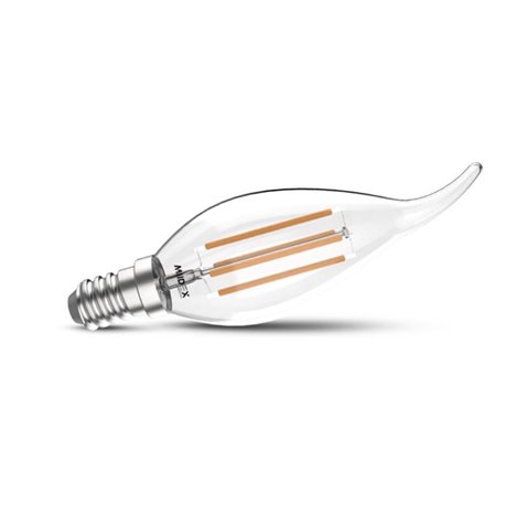 Ampoule LED E14 2W 280 Lm Blanc neutre coup de vent 100825