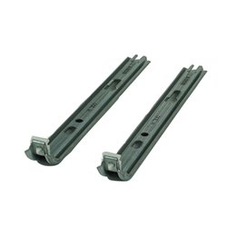 Consoles de fixation chromées pour radiateur vertical type 20,21,22 de largeur 600 mm