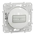Détecteur de présence et de mouvement blanc Odace S520523 Blanc 3 fils toutes charges