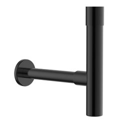 Siphon bouteille Totem lavabo/vasque 300 mm titanium black brossé