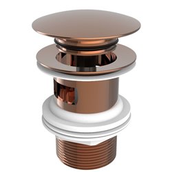 Vidage Aqua clic-clac universel clapet ø65 mm rose gold