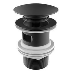 Vidage Aqua clic-clac universel clapet ø65 mm noir mat