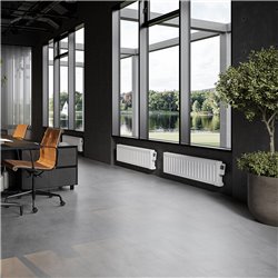 Radiateur fluide caloporteur Yali Digital Plus plinthe 750 Watts