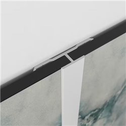 Profilé en H Kinewall Design KINWALL250HB 250 cm Blanc