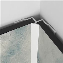 Profilé en L Kinewall Design KINWALL202LB-DESTOCK 202 cm Blanc