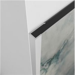 Lot de 2 profilés en U Kinewall Design KINWALL202UB 202 cm Blanc