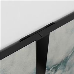 Profilé en H Kinewall Design KINWALL202HNIG 202 cm Noir intense grainé