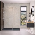 Panneau de douche Kinewall Design 150x250 cm Faïence pierre
