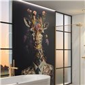 Panneau de douche Kinewall Design 150x202 cm Giraflor