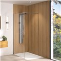 Panneau de douche Kinewall Design 150x202 cm Chêne antique