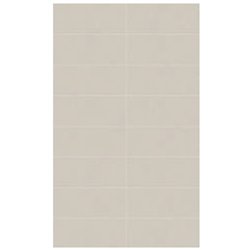 Panneau de douche Kinewall Design 125x202 cm Faïence tissé beige