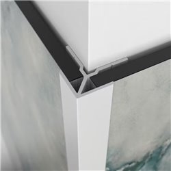 Profilé en L Kinewall Design KINWALL250LSB 250 cm Blanc