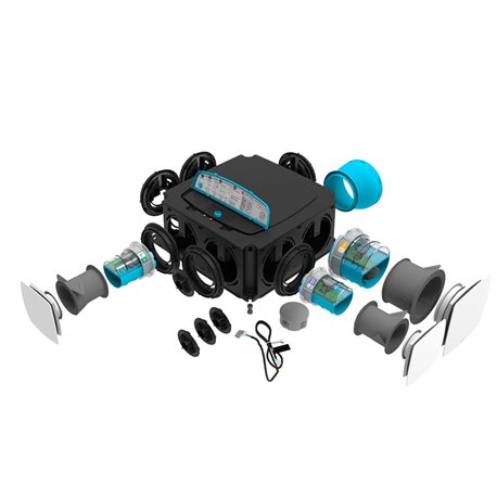 Kit VMC hygroréglable Atlantic Hygrogenius Flex - Réf : 412284