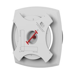 Bouche Line réglable Ø125 mm manchon placo réglable