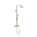 Colonne de douche Even-T Round Rose Gold H 800-1175 mm thermostatique
