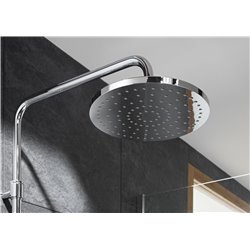 Colonne de douche Even-T Round Chromée H 800-1175 mm thermostatique