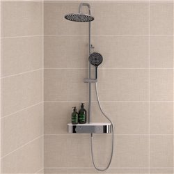 Colonne de douche Aquanova thermostatique Chromé