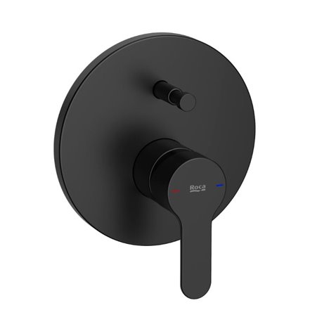 Mitigeur Bain-douche avec inverseur automatique L20 Noir mat