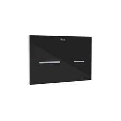 Plaque de déclenchement Duplo One EP3 dual Noir brillant