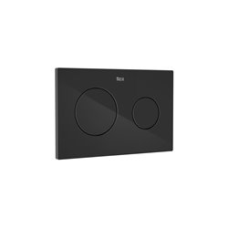 Plaque de déclenchement PL10 One Double Titanium black
